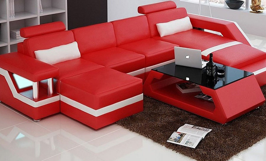 Selvatore - 3sC - Leather Sofa Lounge